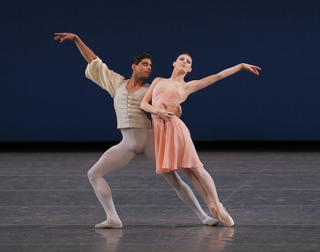 New York City Ballet dancers in 